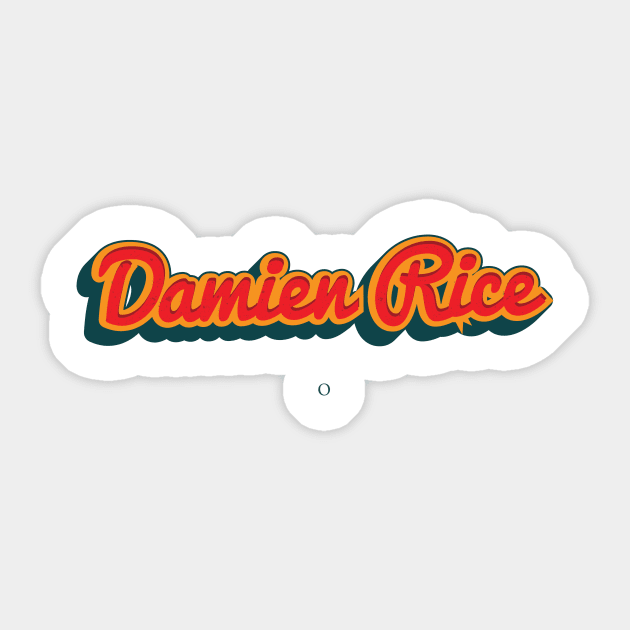 Damien Rice Sticker by PowelCastStudio